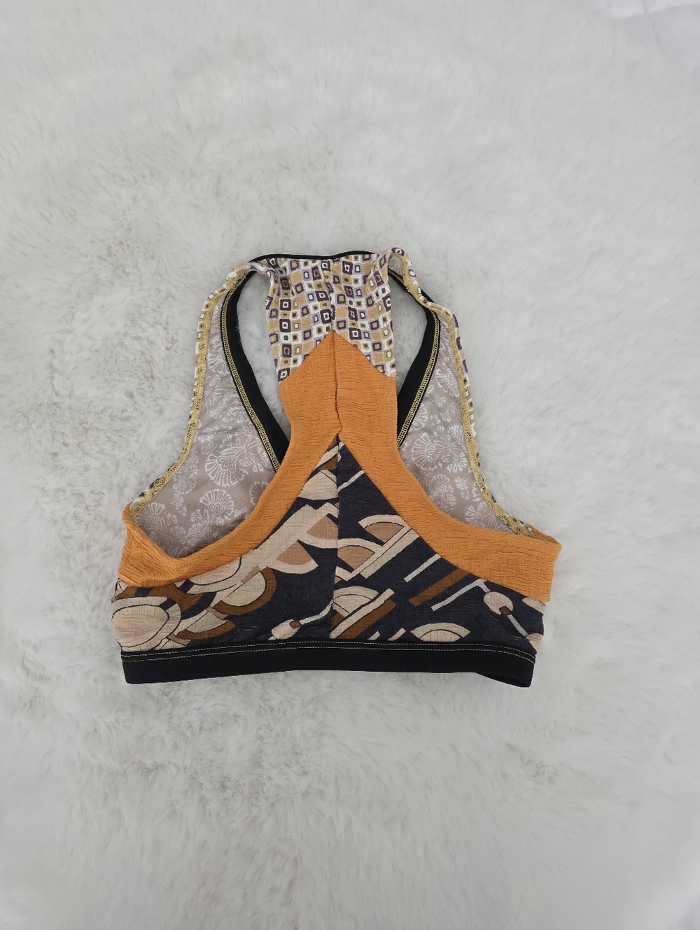 FREE PEOPLE🤎free-est Kendall Surf Crop SIZE S - Picture 7 of 8
